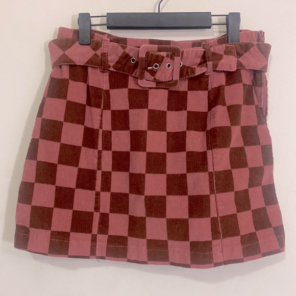 wild fable Dresses & Skirts - wild fable Checkered Corduroy Skirt